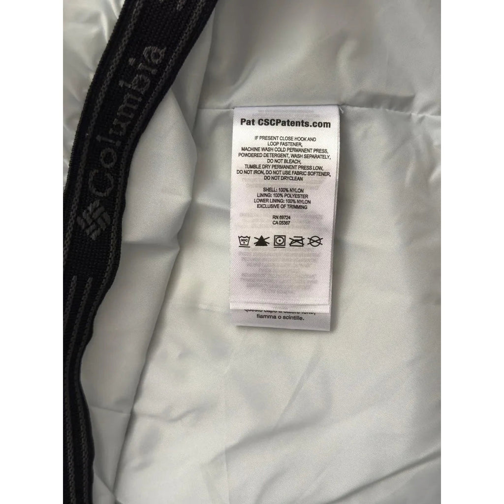 Columbia Omni-Heat Interchange Hooded Rain Jacket Purple