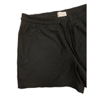 Lou & Grey Athletic Drawstring Shorts with Zip Pockets Black