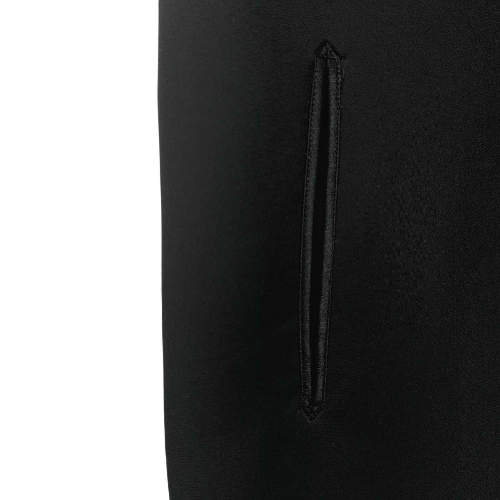 rag & bone Black Sleeveless Shift Dress Contrast White V-Neck Pockets Size 2