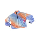 Justice Sport Half Zip Pullover Orange Lavender