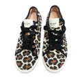 Kate Spade New York Leopard Print Canvas Lace-Up Sneakers Size 7