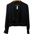 Banana Republic woman's black blouse in size S NEW!
