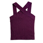 Loft purple  medium size knit sleeveless top for woman brand New