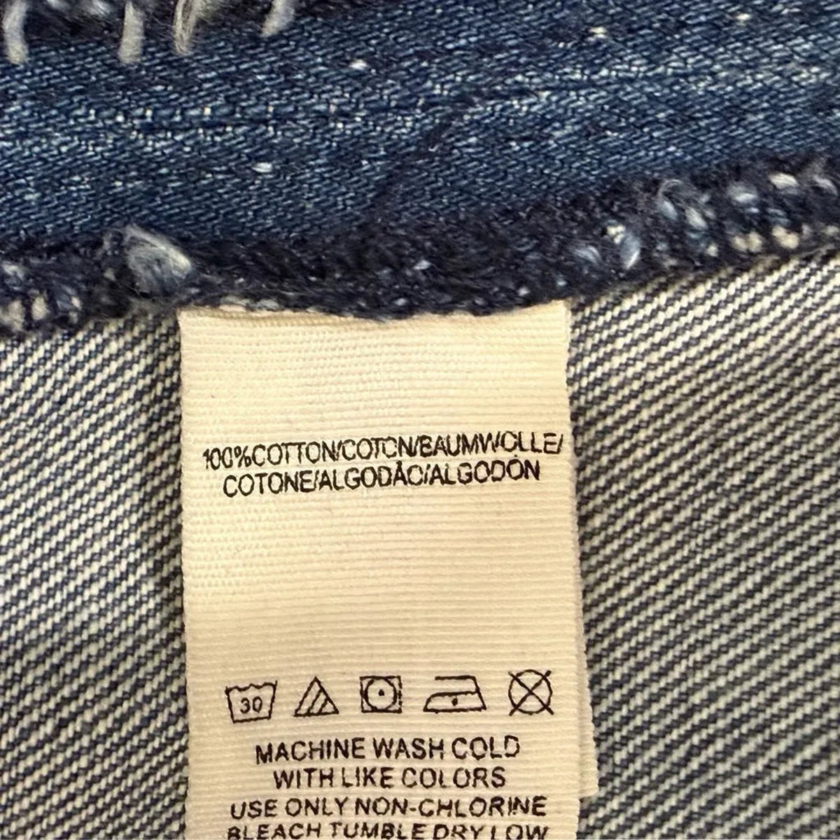 Free People Denim Mini Skirt Medium Blue