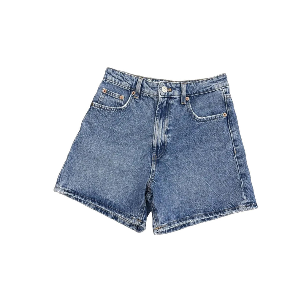 Zara Light Wash Denim Shorts Size 2