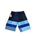 U.S. Polo Assn. Colorblock Stripe Board Shorts Navy