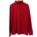 Chaps men's red cotton zipper top