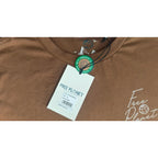 Free Planet National Park Graphic T-Shirt Brown