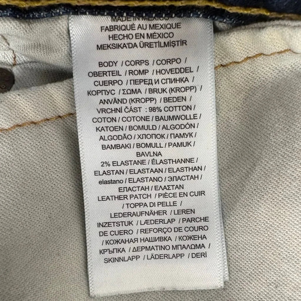 Polo Ralph Lauren Varick Slim Straight Dark Wash Jeans