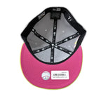 New Era LA Dodgers 59FIFTY Fitted Cap Gray Neon Yellow