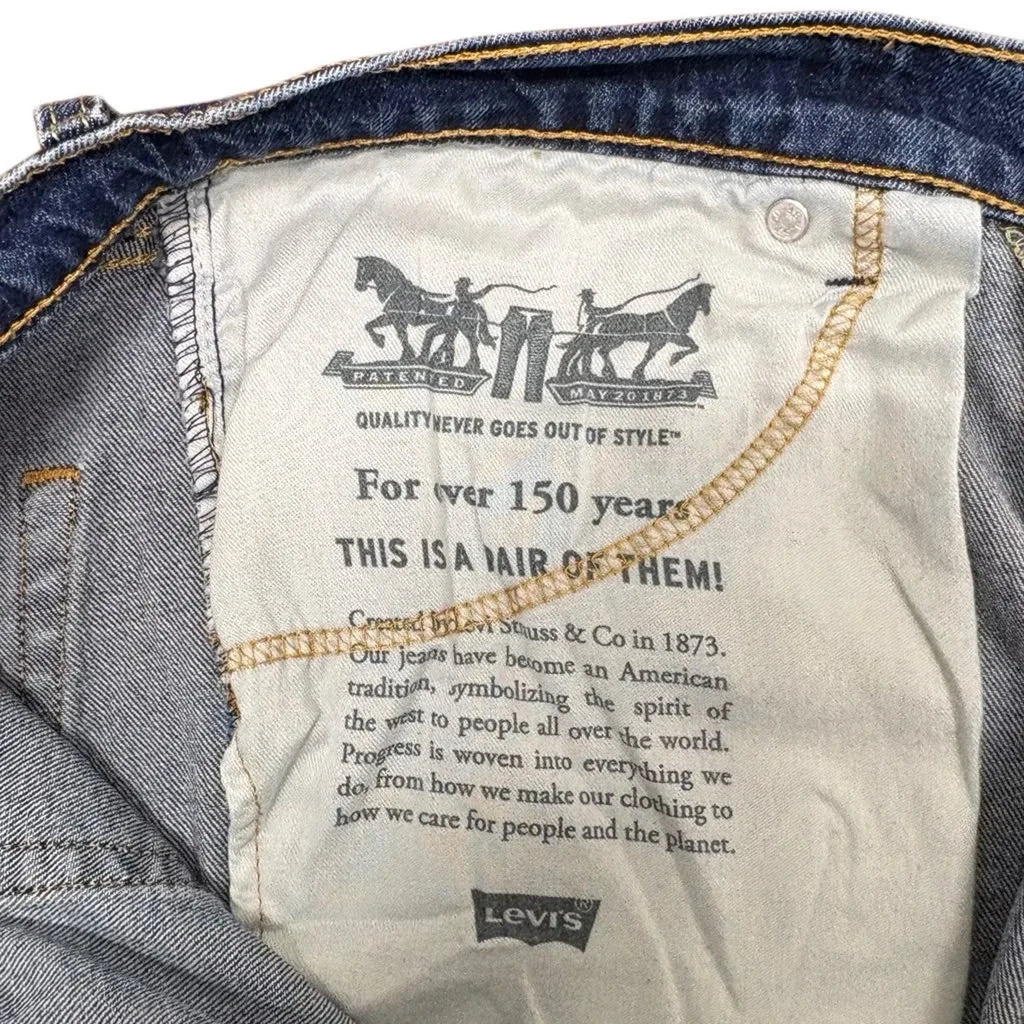 Levi's 511 Slim Fit Dark Wash Jeans Size 33x32