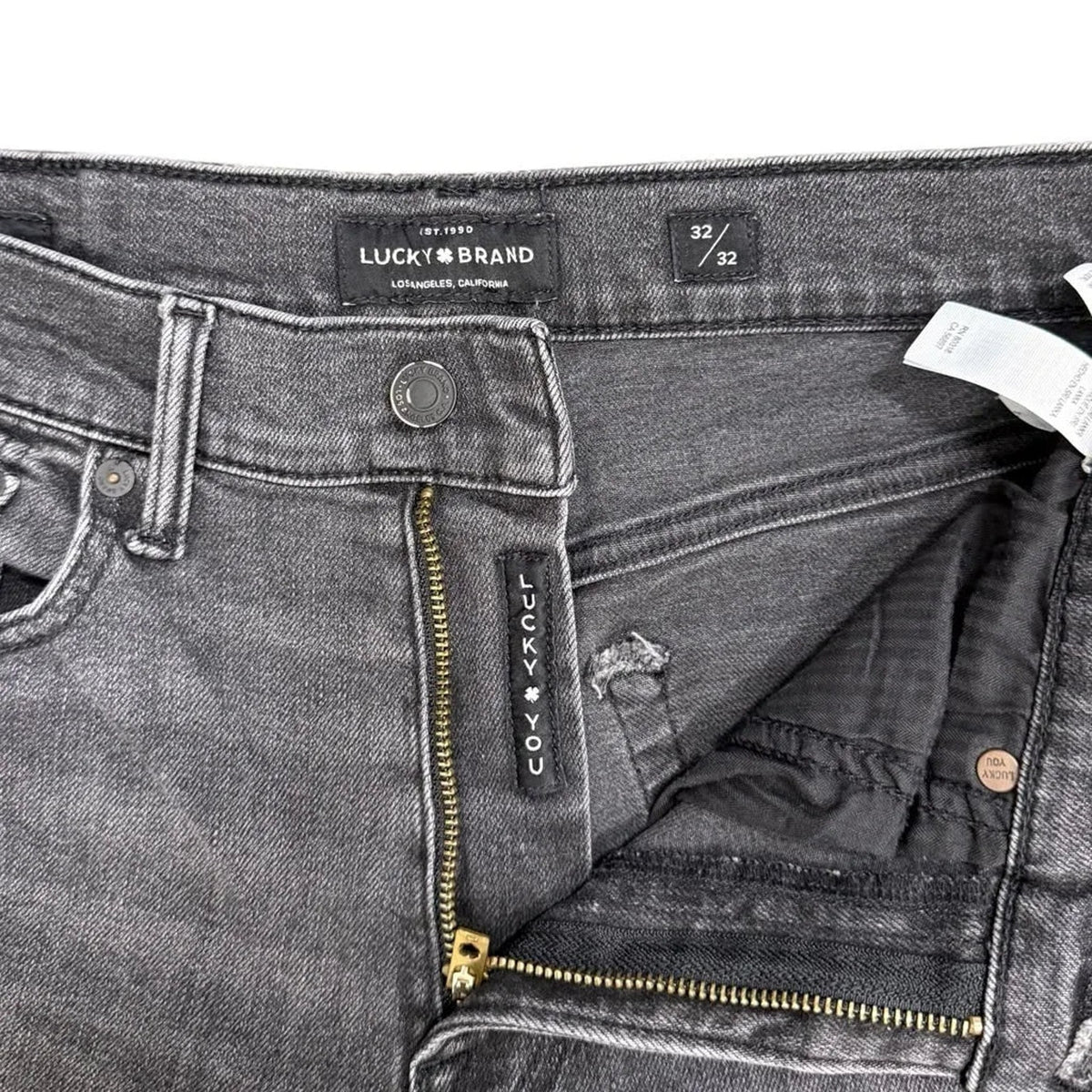 Lucky Brand 121 Slim Gray Wash Jeans