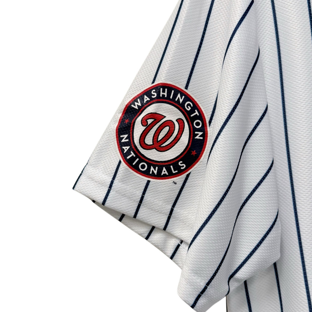 Washington Nationals Youth XL Pinstripe Baseball Jersey #24 – Classic MLB Style