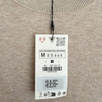 Zara Knit T-Shirt Mini Dress Beige