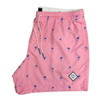 American Eagle Pink Flamingo Print Swim Trunks Size XXL