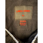 Linea Uomo Set of Short Sleeve Linen Blend Button-Up Shirt and Pants