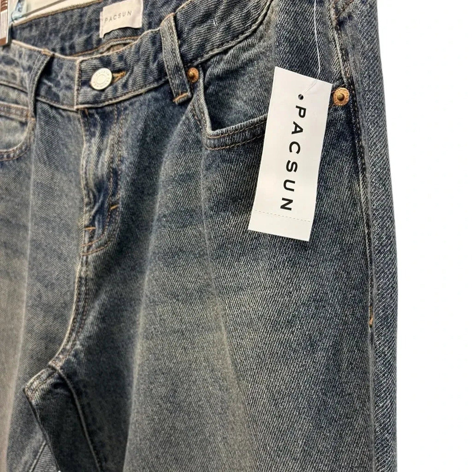 PacSun Jade Low Rise Bootcut Jeans Medium Blue