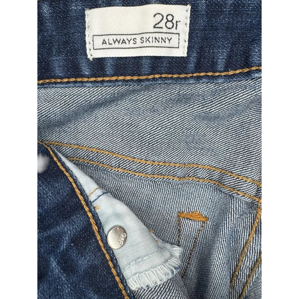 Gap 1969 Skinny Jeans Medium Blue Size 28