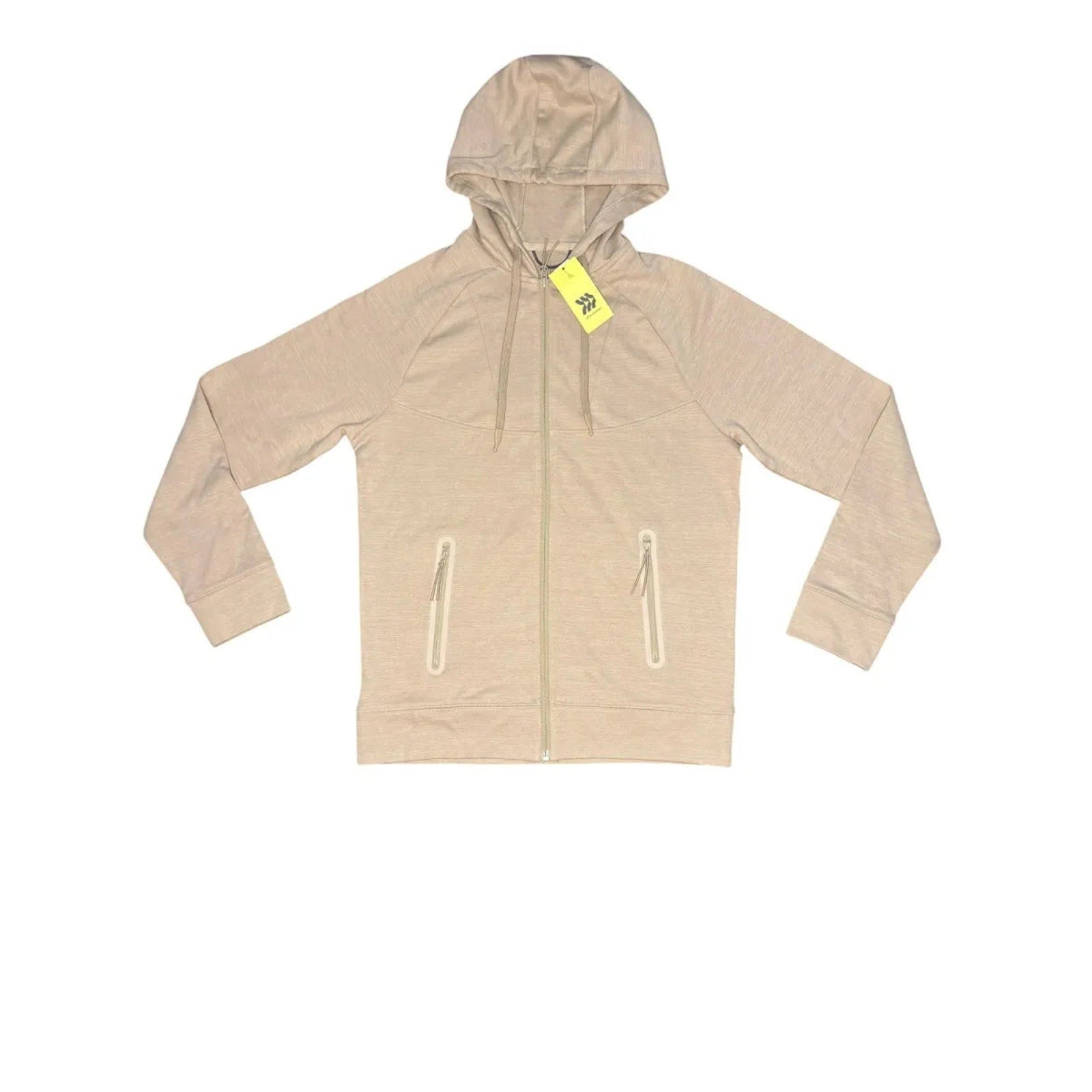 All In Motion Siro Ponte Full Zip Hoodie Beige