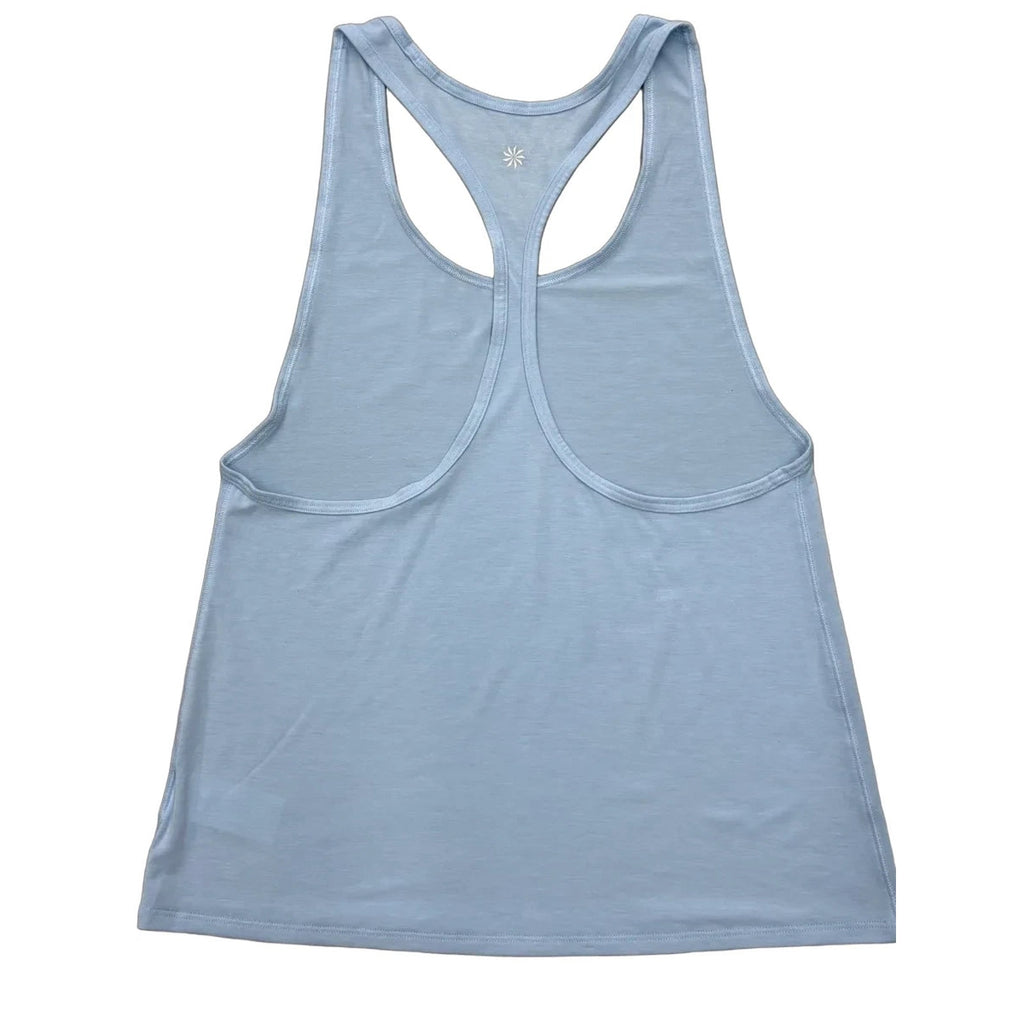 Athleta Light Blue Racerback Tank Top