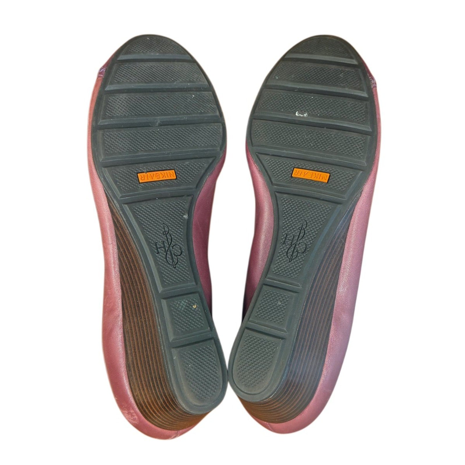 Cole Haan Cap Toe Leather Pump Mauve Purple