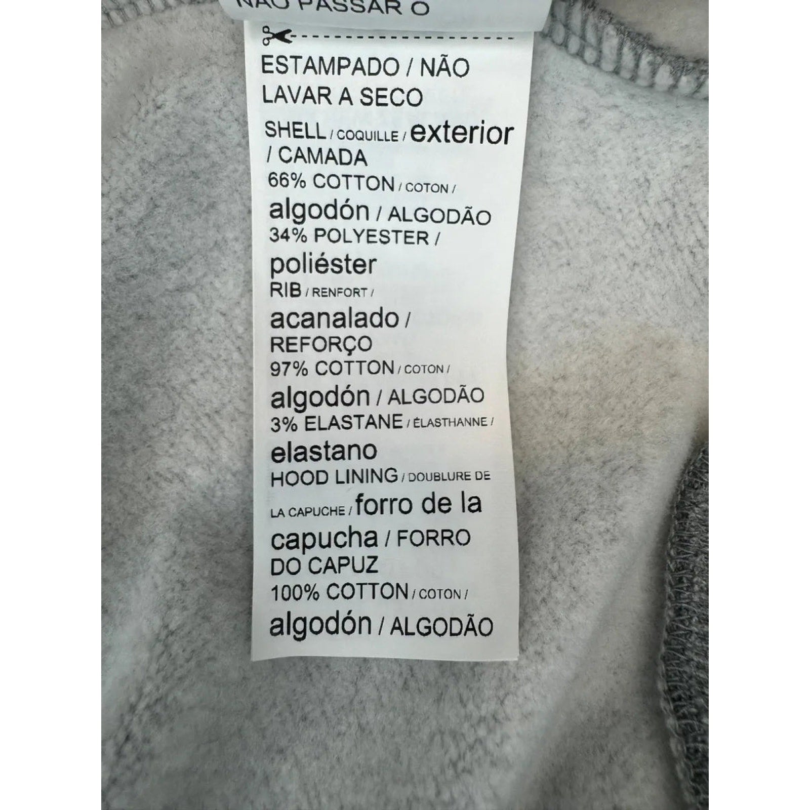 Puma Box Logo Pullover Hoodie Grey Heather XL
