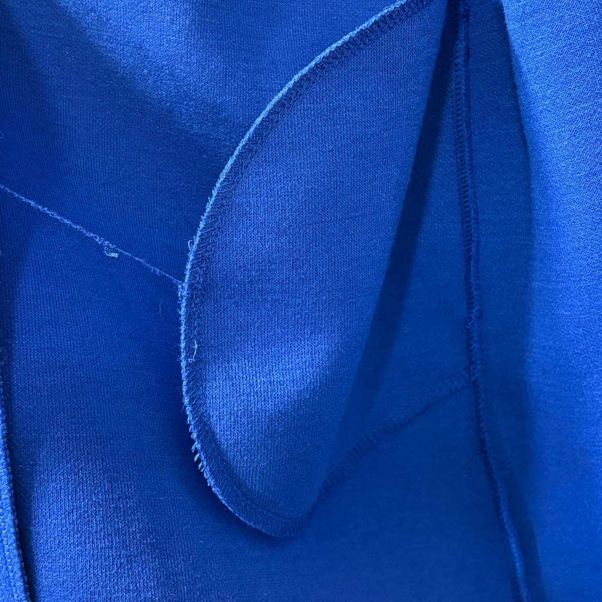 Zara Royal Blue Open-Front Coat Size L