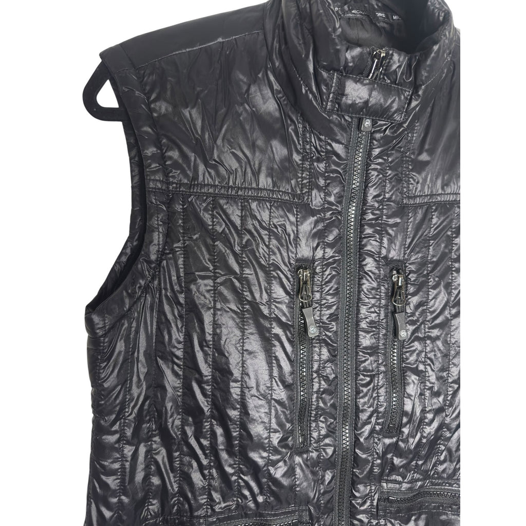 Michael Kors Quilted Puffer Vest Black