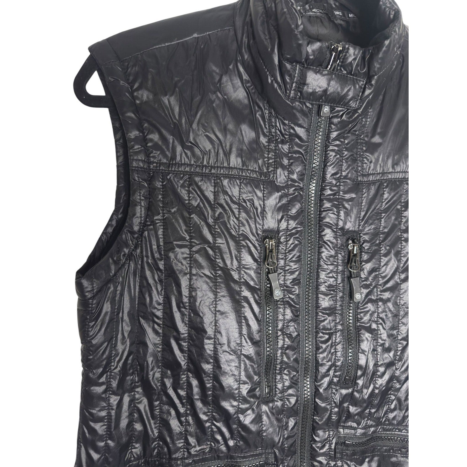 Michael Kors Quilted Puffer Vest Black
