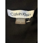Black short-sleeve Calvin Klein jumpsuit