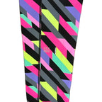 VSX Sport Knockout Geometric Print Athletic Leggings Black