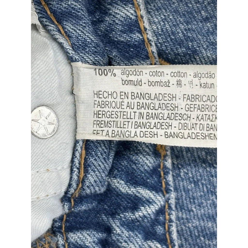 Zara Light Wash Denim Shorts Size 2