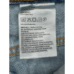 H&M Wide Leg High Waist Jeans Light Blue