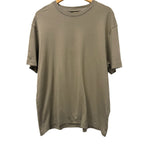 Massimo Dutti Men's grey knit top in size XL