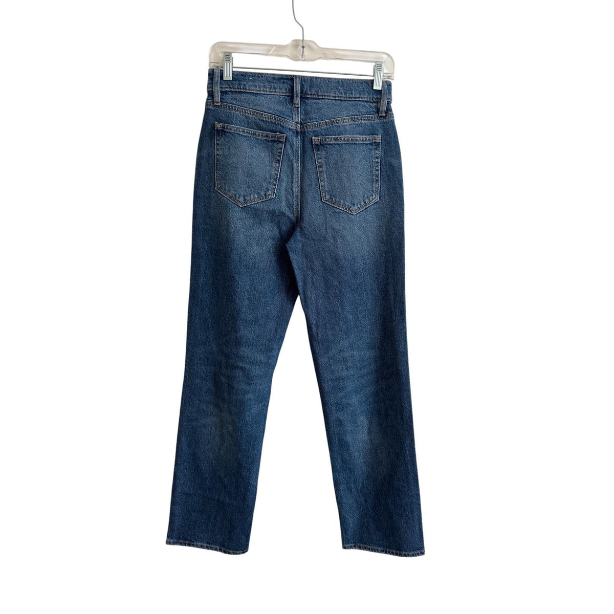 LOFT The Straight High Rise Medium Wash Jeans