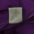 Tadashi Shoji Purple Lace-Trim Fit and Flare Dress