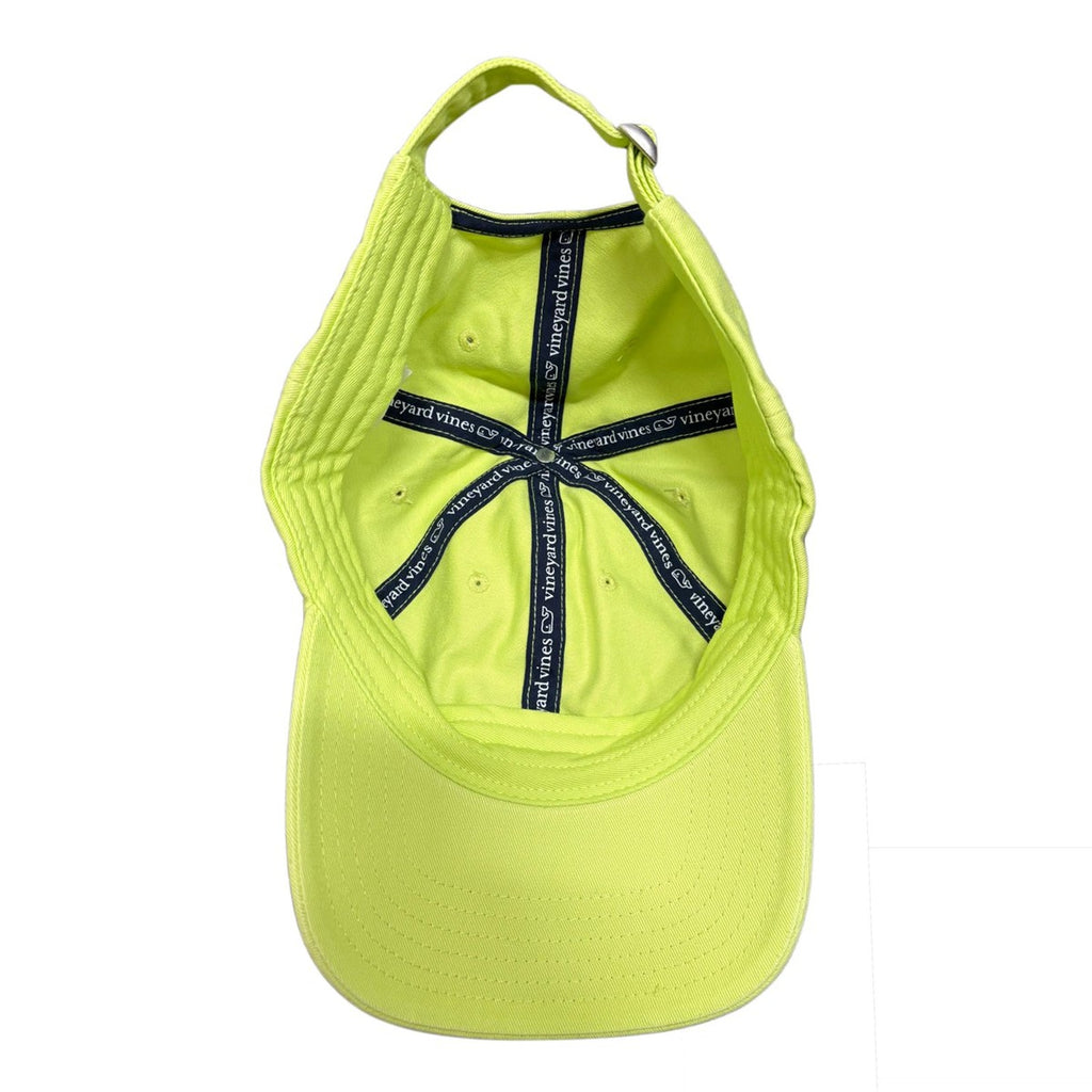 Vineyard Vines Lime Green Logo Baseball Cap One Size