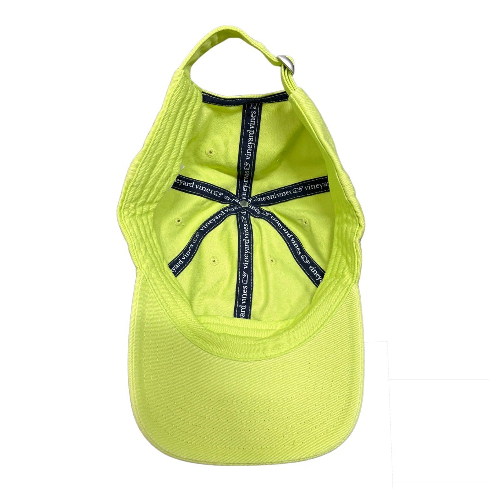Vineyard Vines Lime Green Logo Baseball Cap One Size