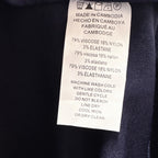 Michael Kors Navy Blue Slim Fit Stretch Leggings Size Small Pull-On Pants