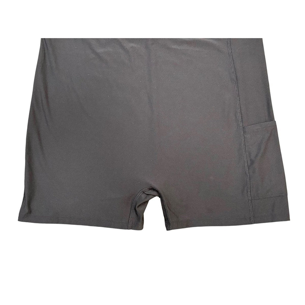 Athletic Dress with Short Dark Gray