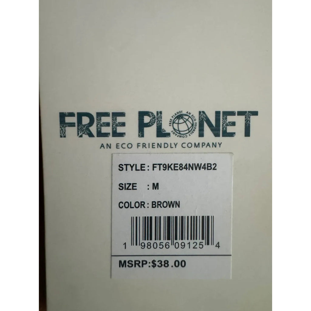 Free Planet National Park Graphic T-Shirt Brown