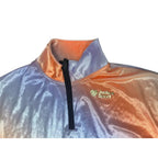Justice Sport Half Zip Pullover Orange Lavender
