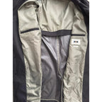 Joseph Abboud Modern Fit Black Overcoat