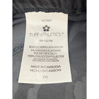Tuff Athletics Camo Print Athletic Shorts Black