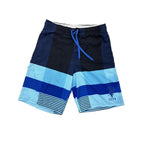 U.S. Polo Assn. Colorblock Stripe Board Shorts Navy