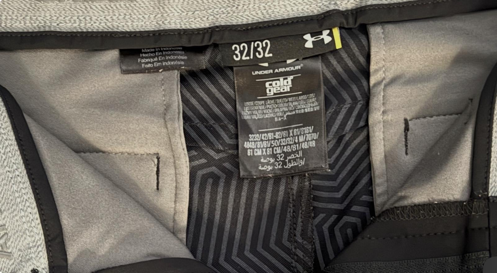 Under Armour Storm ColdGear Golf Pants Black