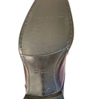 To Boot New York Adam Derrick Double Monk Strap Dress Shoes Burgundy Leather Men’s Size 9 Made in Italy