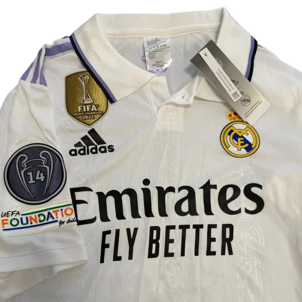 Real Madrid adidas mens jersey in size Small. NEW with tag