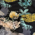 Playground leggings in blue floral print in size L