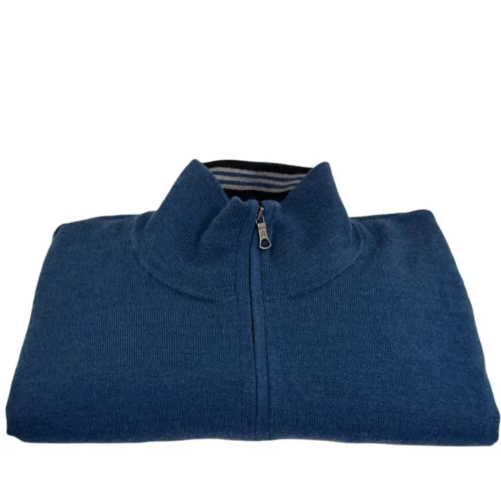 Brooks Brothers Italian blue knot men's sweater  size XL